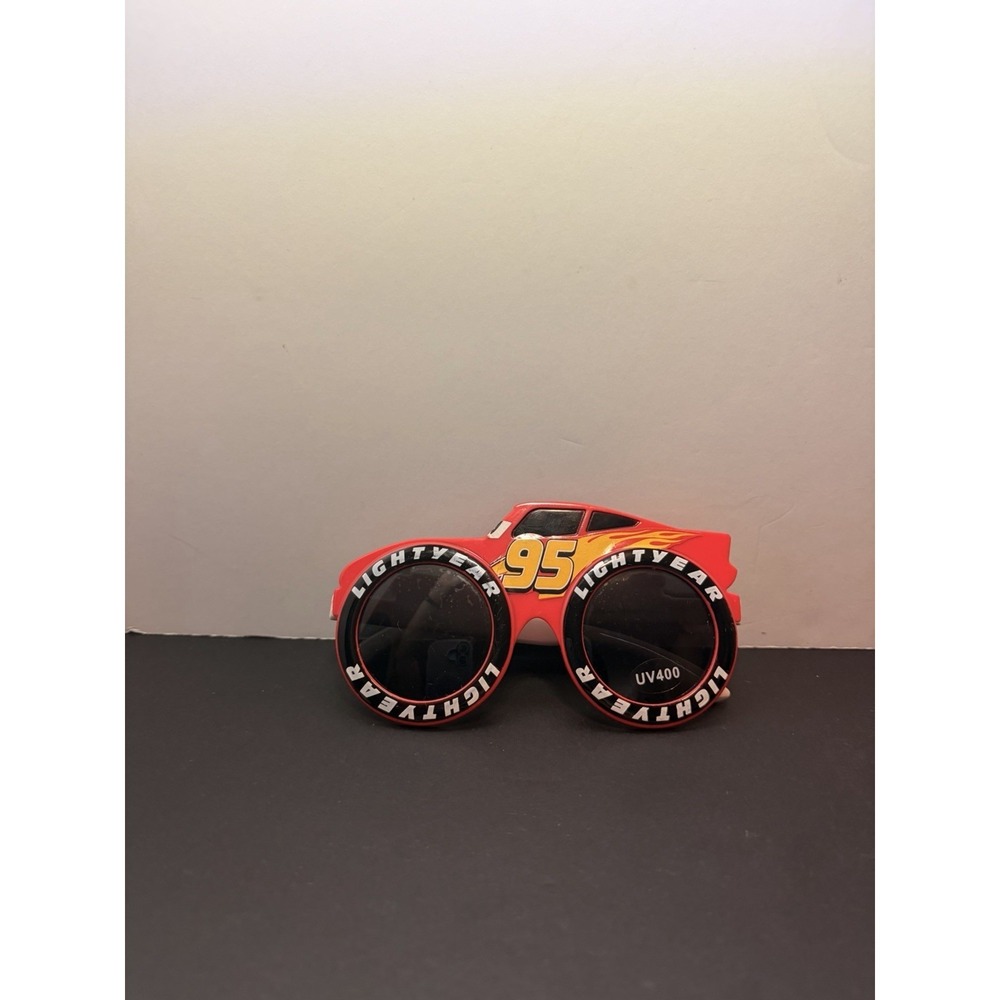 DISNEY PIXAR CARS 3 Child Sunglasses Lightening McQueen Kids Glasses Amscan - Picture 8 of 9